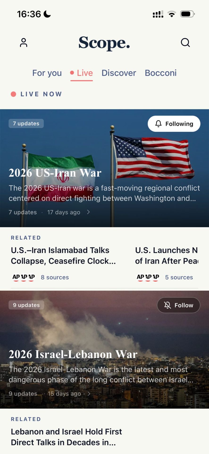 Stories, not headlines.